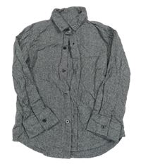 Šedá melírovaná košile Primark