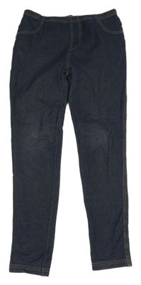 Šedomodré legíny riflového vzhledu Primark