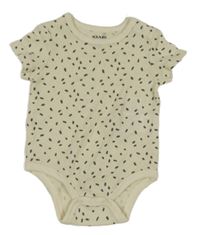 Béžovo-šedé puntíkaté body Kiabi 