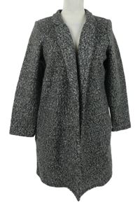 Dámský šedý melírovaný kabátový cardigán M&S