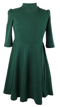 Dámské tmavozelené šaty Shein 
