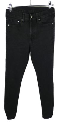 Pánské černé skinny rifle H&M vel. 32