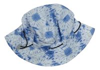 Bílo-modrý klobouk Primark