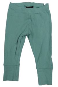 Khaki žebrované lehké tepláky H&M