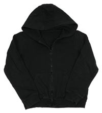 Černá propínací mikina s kapucí George