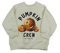 Smetanová mikina s dýní F&F