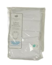 Nové - 5x bílé body Primark vel.44