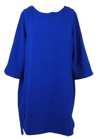 Dámská kobaltově modrá šatová tunika F&F