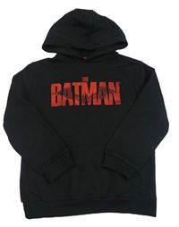 Černá mikina s kapucí - Batman 