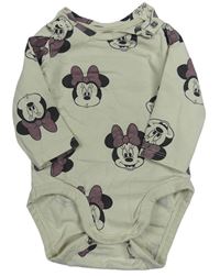 Světlebéžové body s Minnie H&M