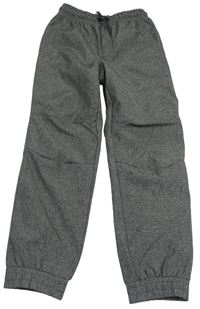 Šedé melírované softshellové kalhoty Y.F.K.