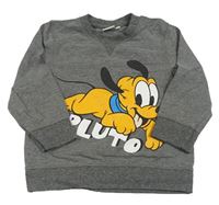 Šedá mikina s Plutem Disney