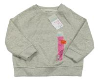 Nové -Šedá mikina Primark