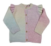 Nové - Barevný propínací svetr Tu