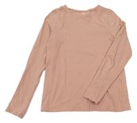 Růžové triko H&M