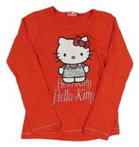 Červené triko s Kitty 