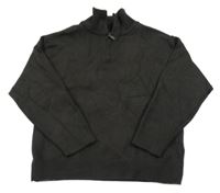 Tmavošedý svetr Zara