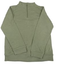 Khaki mikina Primark