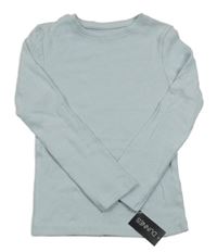 Nové - Světlemodré žebrované triko Dunnes