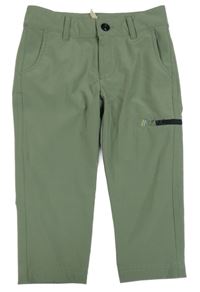 Khaki šusťákové outdoorové kalhoty Kuniboo
