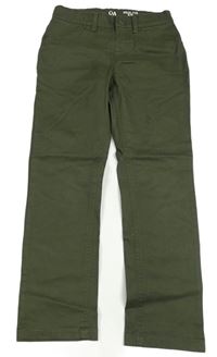 Tmavokhaki slim rifle C&A