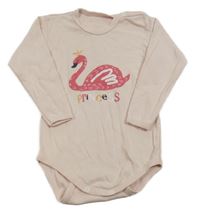 Světlepudrové body s labutí