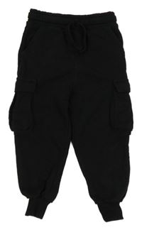 Černé cargo tepláky George