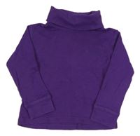 Tmavofialový funkční rolák s logem MOUNTAIN WAREHOUSE