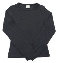 Černošedé crop triko ZARA