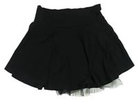 Černá elastická sukně 