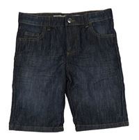 Tmavomodré riflové kraťasy Denim Co.