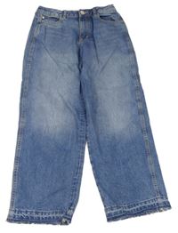 Modré baggy rifle zn. H&M