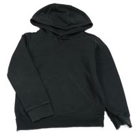 Černá mikina s logem a kapucí Adidas