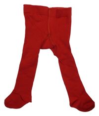 Červené punčocháče se srdíčky