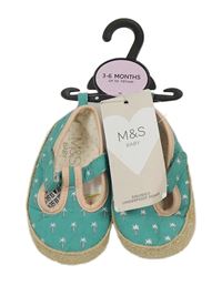 Zelené capáčky s palmami M&S