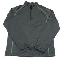 Tmavošedá thermo mikina Crane