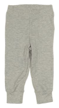 Šedé melírované lehké tepláky Lupilu