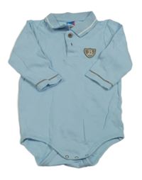 Světlemodré body s límečkem Topolino