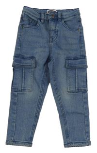 Modré skinny crgo rifle Lily & Dan