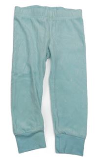 Světlemodré sametové tepláky se srdíčky Impidimpi