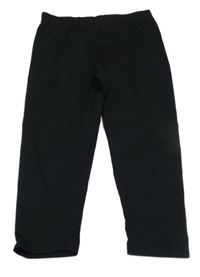 Černé crop legíny Page one young