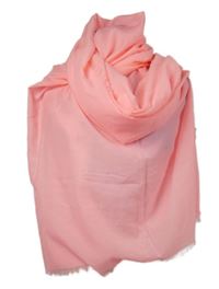 Dámská neonově růžová šála 