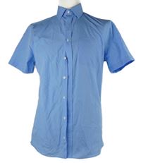 Pánská světlemodrá košile M&S vel. 15