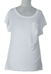 Dámské bílé sportovní volné tričko Nike 