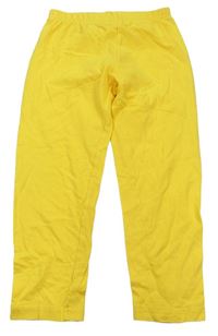Žluté pyžamové kalhoty 