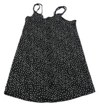 Černé puntíkaté šaty Primark