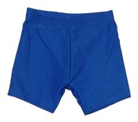 Modré nohavičkové chlapecké plavky