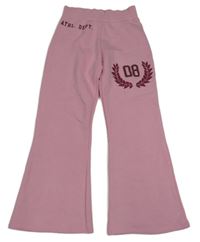 Světlerůžové tepláky s číslem River Island