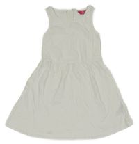 Bílé madeirové šaty Yd.