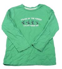 Zelené triko s mravenci S. Oliver